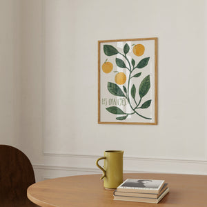 Art print - Les oranges