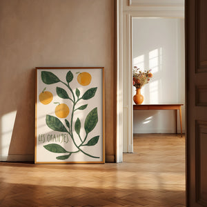 Art print - Les oranges