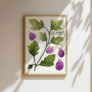 Art print - Les figes