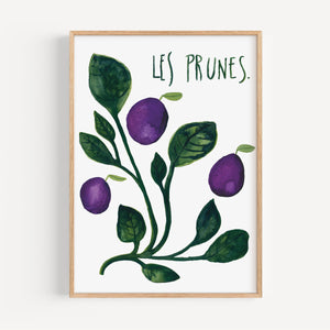 Art print - Les prunes
