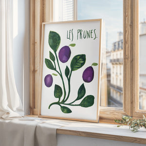 Art print - Les prunes