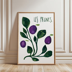 Art print - Les prunes