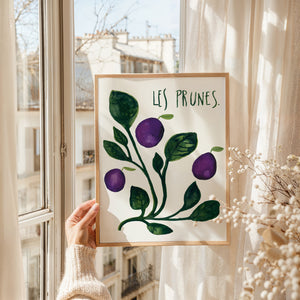 Art print - Les prunes