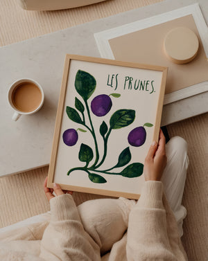 Art print - Les prunes