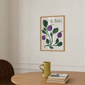 Art print - Les prunes