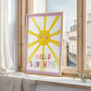 Kunstdruck - Hello sunshine