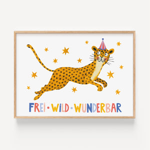 Kunstdruck - Frei | wild | wunderbar
