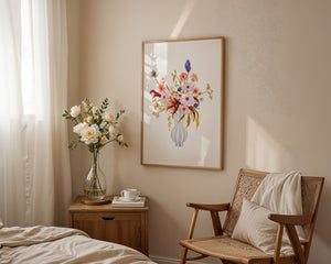 MÄRZ-EDITION | Kunstdruck | Handsigniert - Delicate flowers