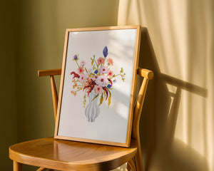 MÄRZ-EDITION | Kunstdruck | Handsigniert - Delicate flowers