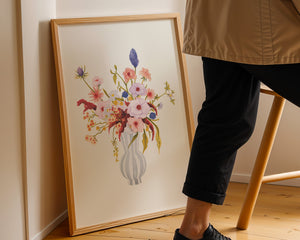 MÄRZ-EDITION | Kunstdruck | Handsigniert - Delicate flowers