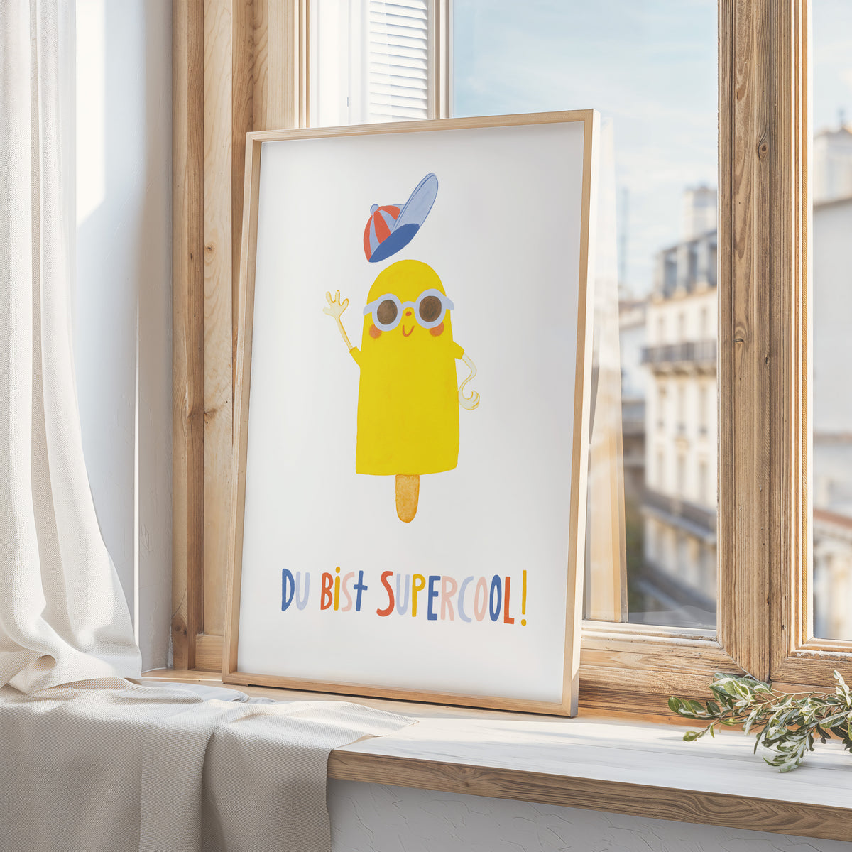 Kunstdruck - Eis | Du bist supercool