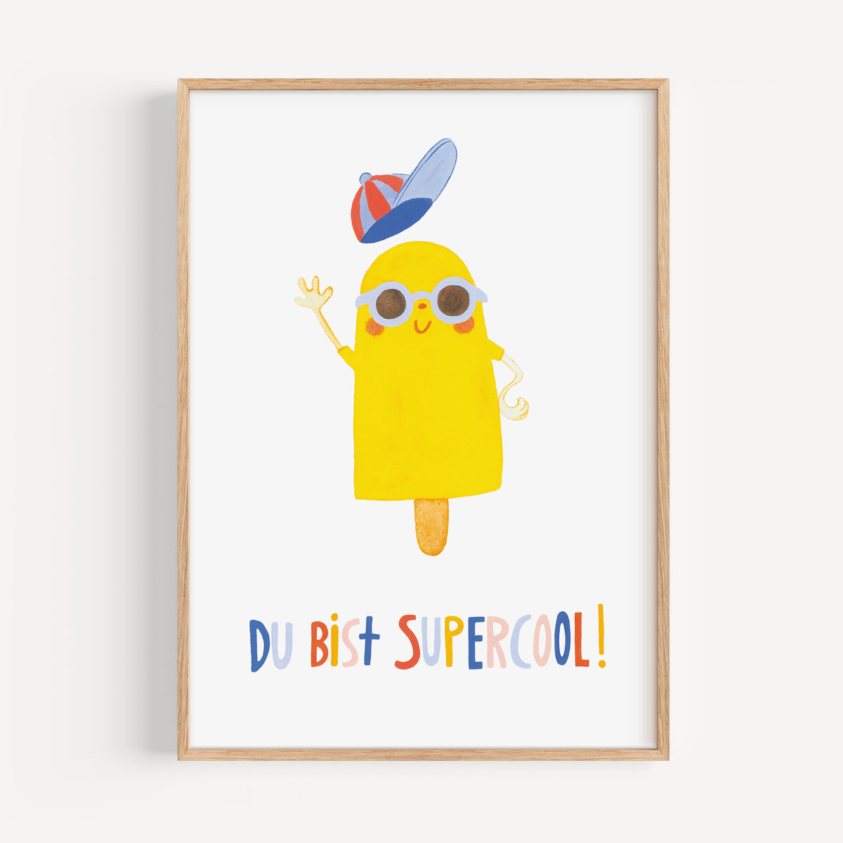 Kunstdruck - Eis | Du bist supercool
