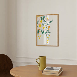 Art Print - Orange Flowers