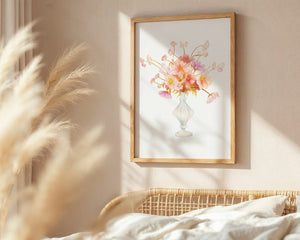 APRIL-EDITION | Kunstdruck | Handsigniert - Summer bouquet