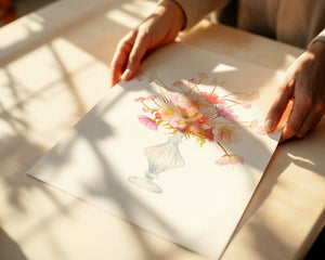 APRIL-EDITION | Kunstdruck | Handsigniert - Summer bouquet