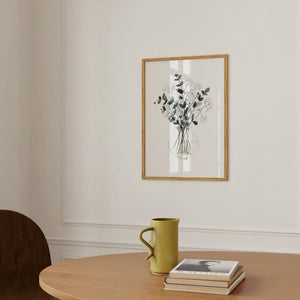 Limited Art Print - Pale Blossoms with Eucalyptus