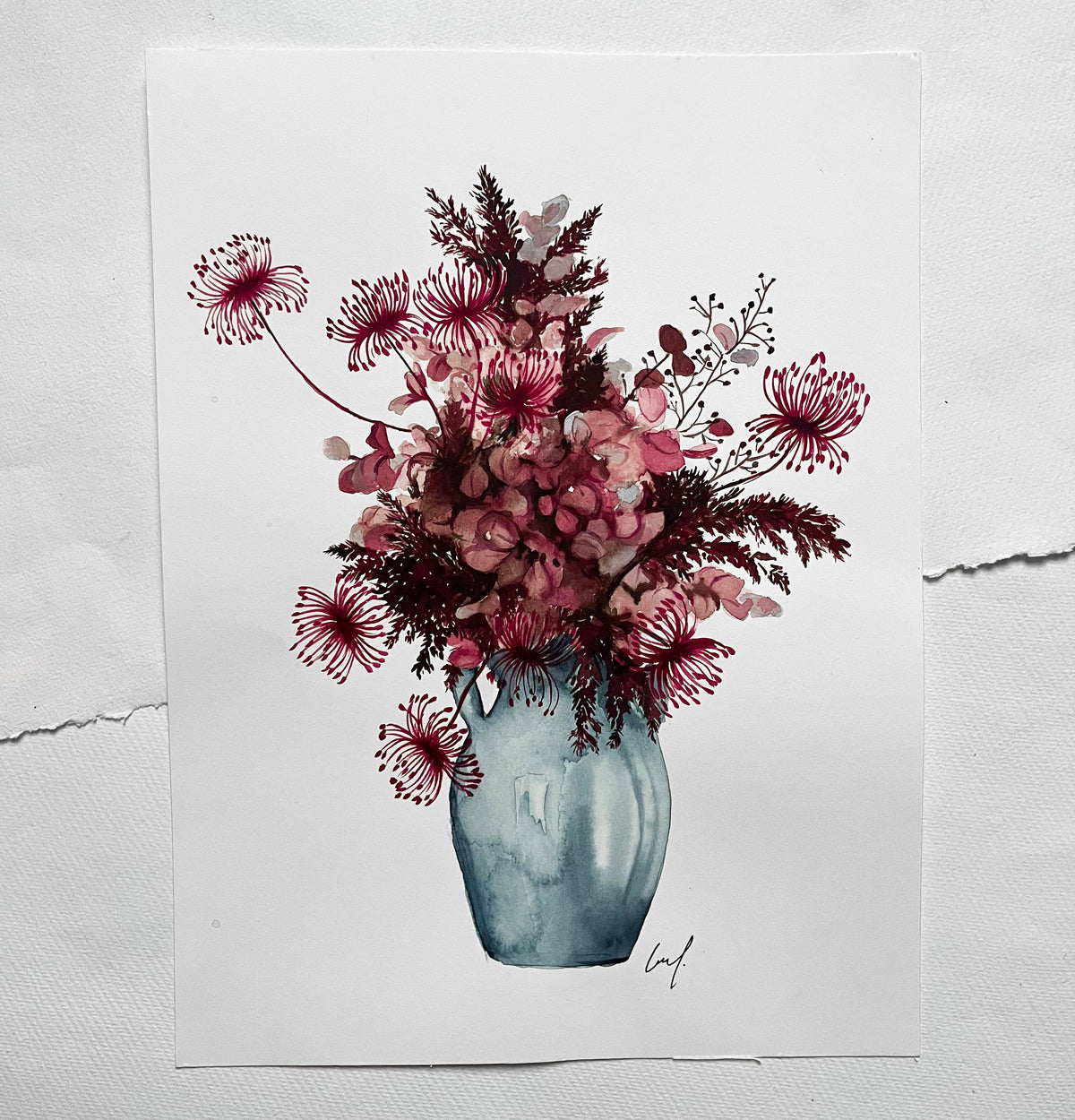 Original-Illustration | Autumn Flowers