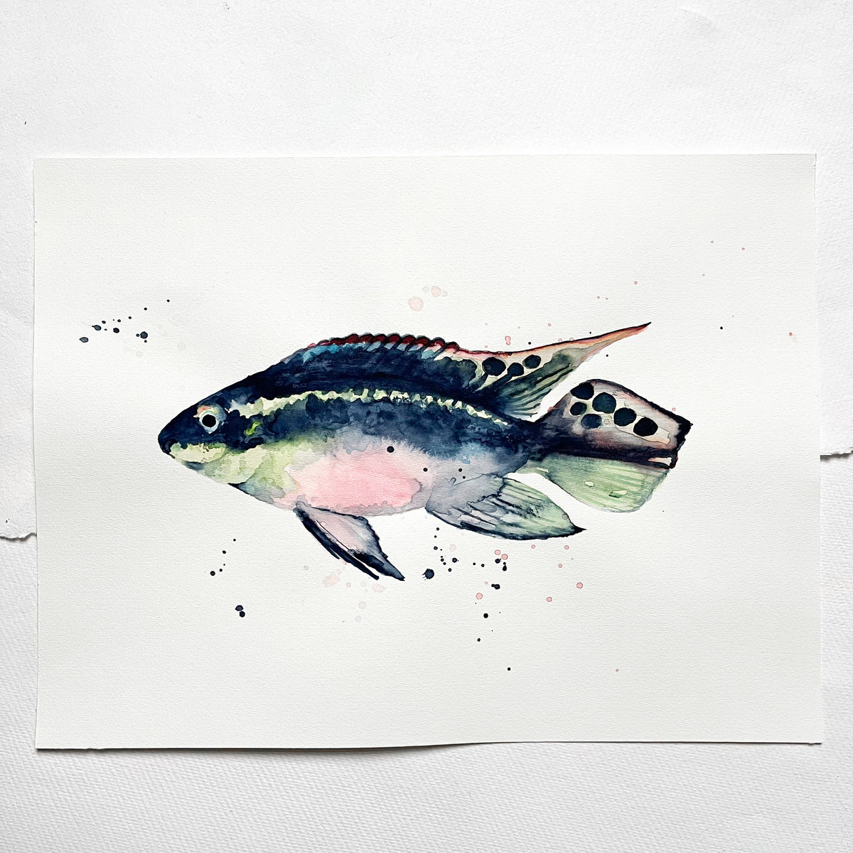 Original-Illustration | Blue Fish