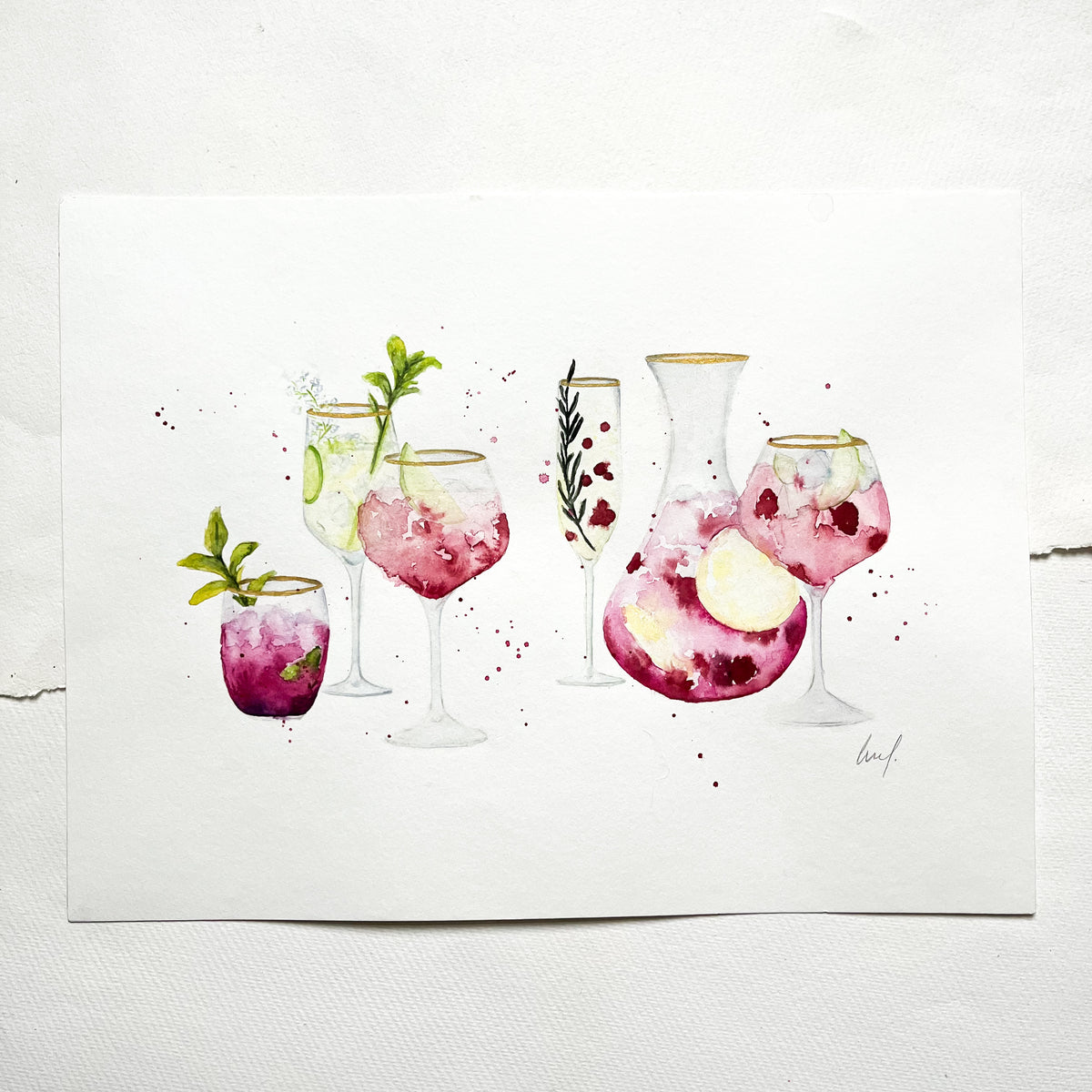 Original-Illustration | Cocktail Party