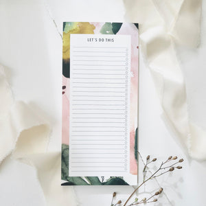 Notizblock - Floral Colours No2