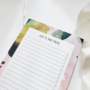 Notizblock - Floral Colours No2