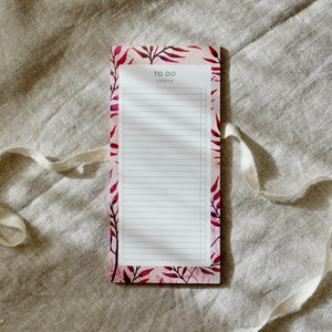 Notepad - Summer Leaves