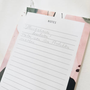 Notizblock - Floral Colours No1