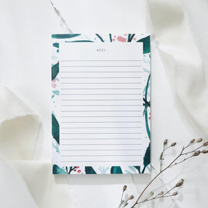 Notizblock - Green Leaves