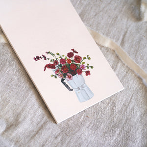 Notizblock · Espresso Bouquet