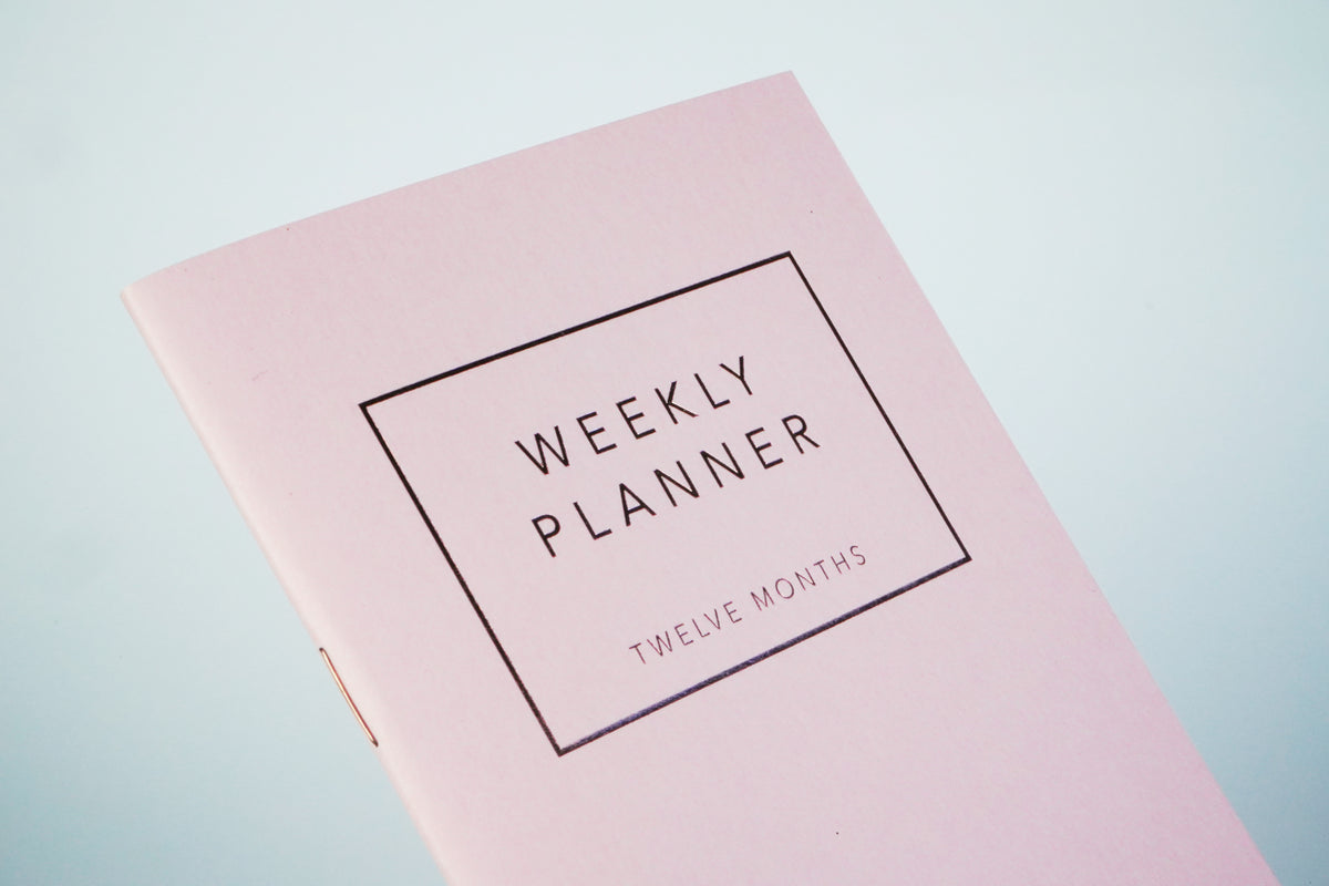 Weekly Planner - Rose
