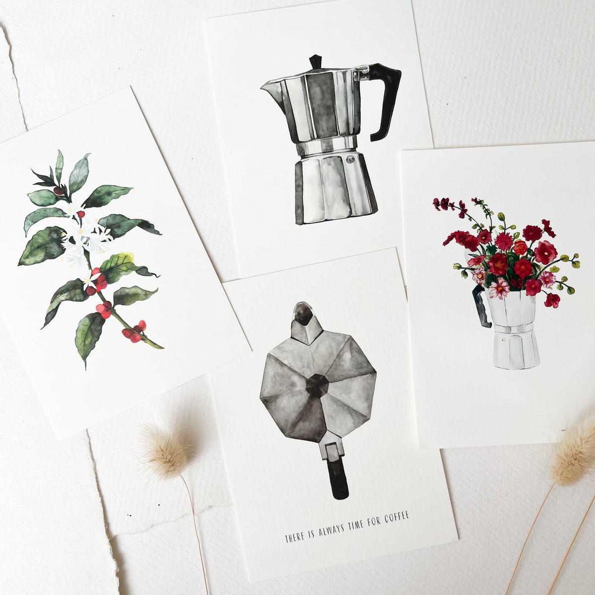Set Postcards Set · Coffee Lover