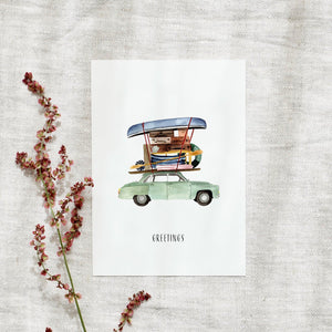 Postkarte - Holiday Greetings