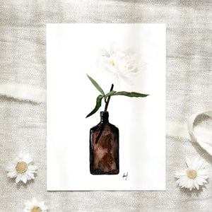 Postkarte -  Pale Blossom