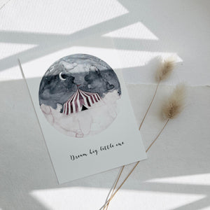 Postkarte - Dream big little one