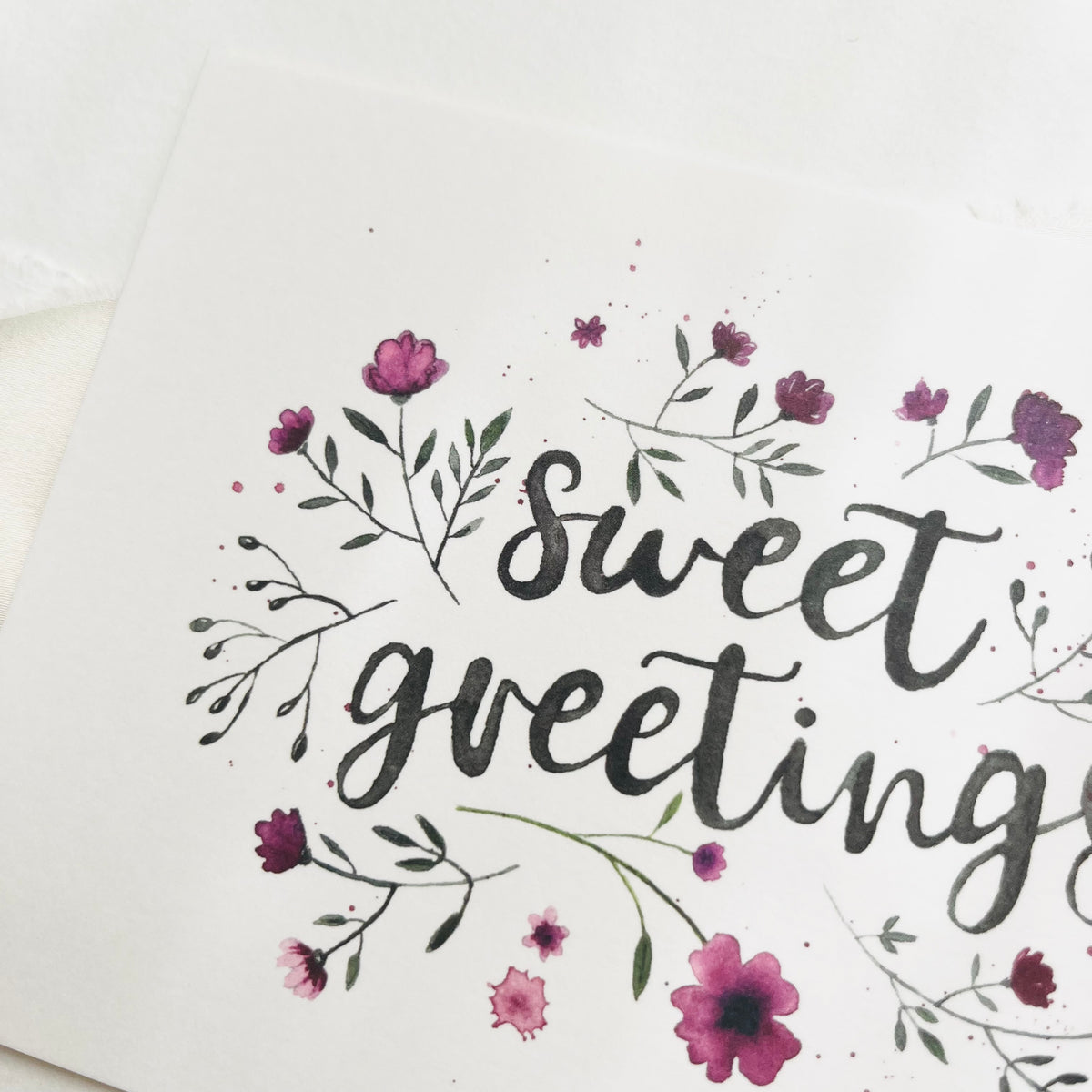 Postkarte - Sweet Greetings