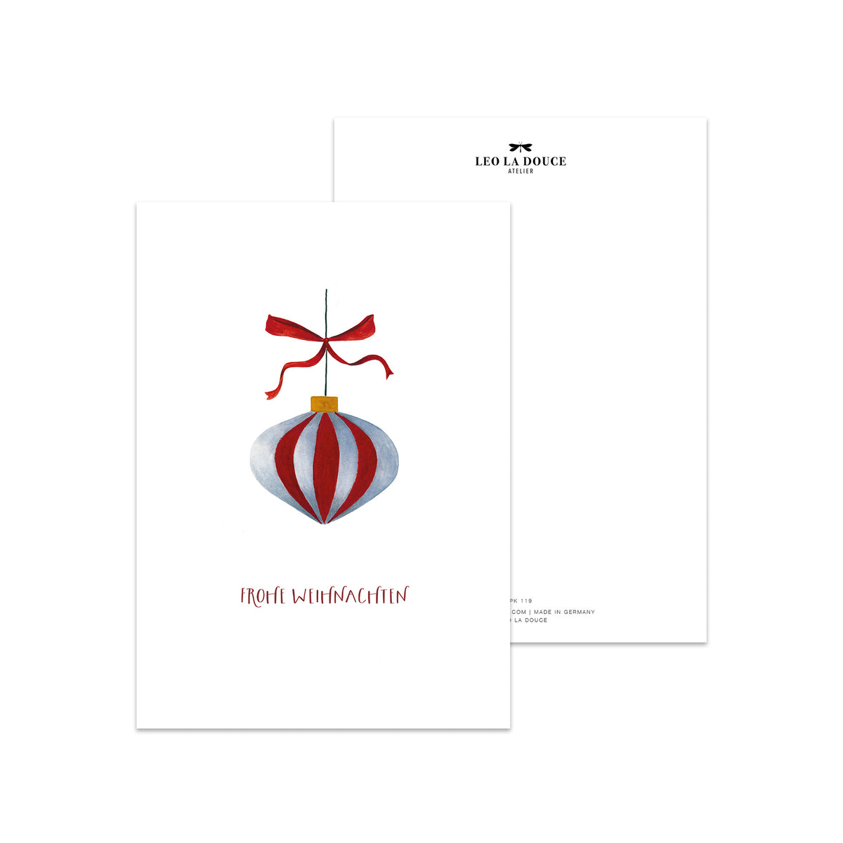 Postcard - Happy day (Goldfoil)