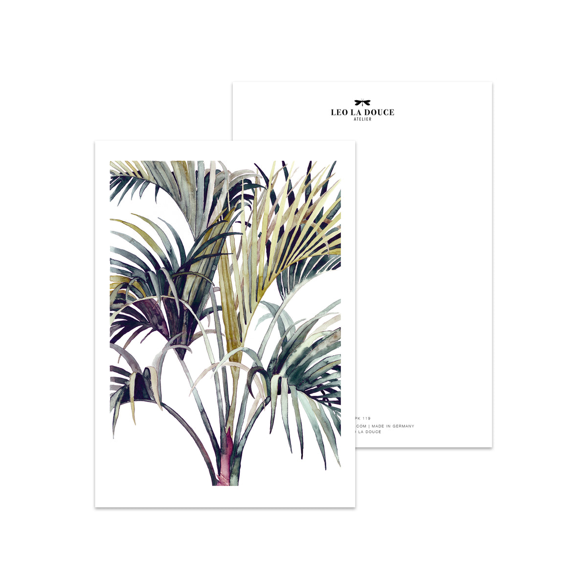 Postkarten Set · Botanical Illustrations