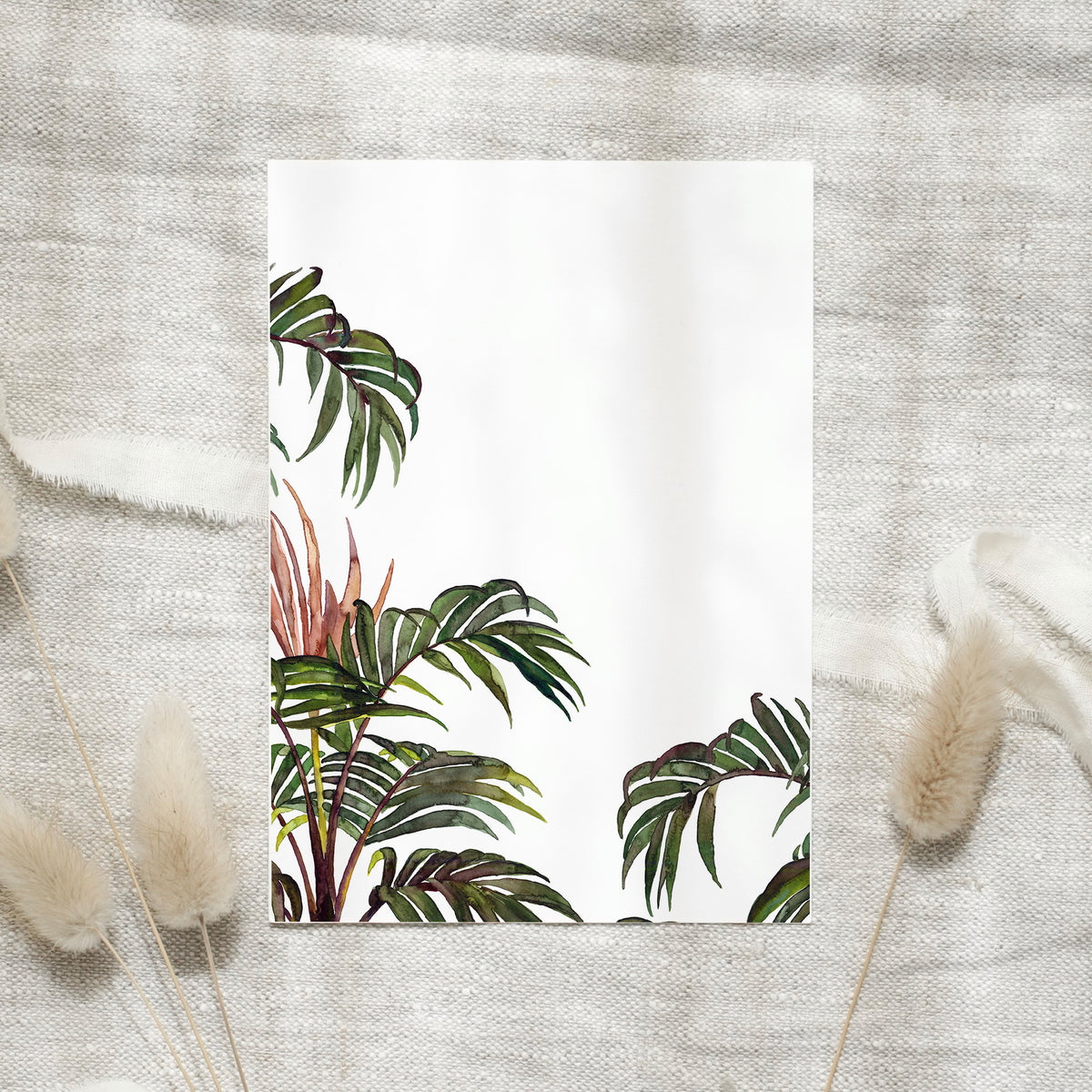 Postcard - Jungle palm