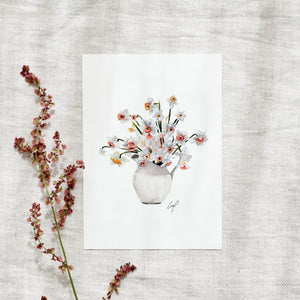 Postkarte - Daffodiles