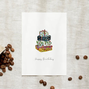 Postkarte · Geschenke | Happy Birthday