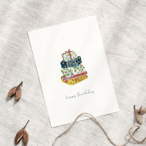 Postkarte · Geschenke | Happy Birthday