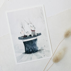 Postkarte - Cylinder Magic