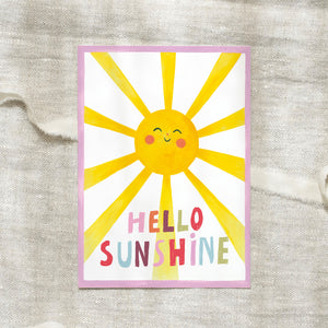 Postkarte · Hello Sunshine