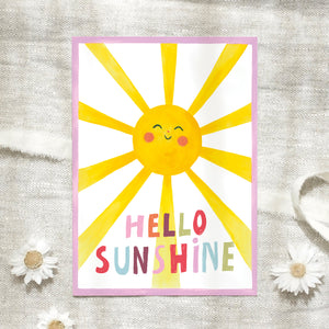 Postkarte · Hello Sunshine