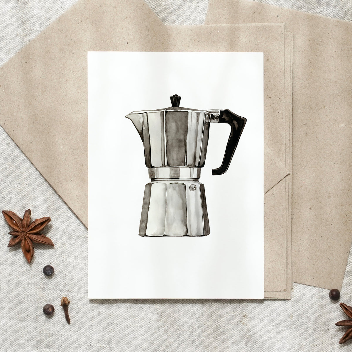 Postkarte - Espresso Maker II