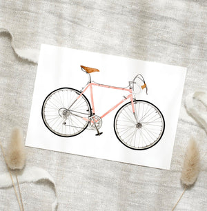 Postkarte - Pink Racer