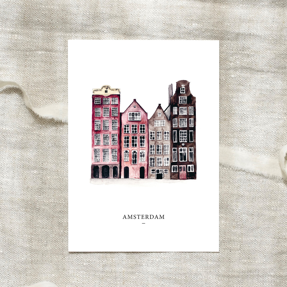 Postkarte -  Places - Amsterdam