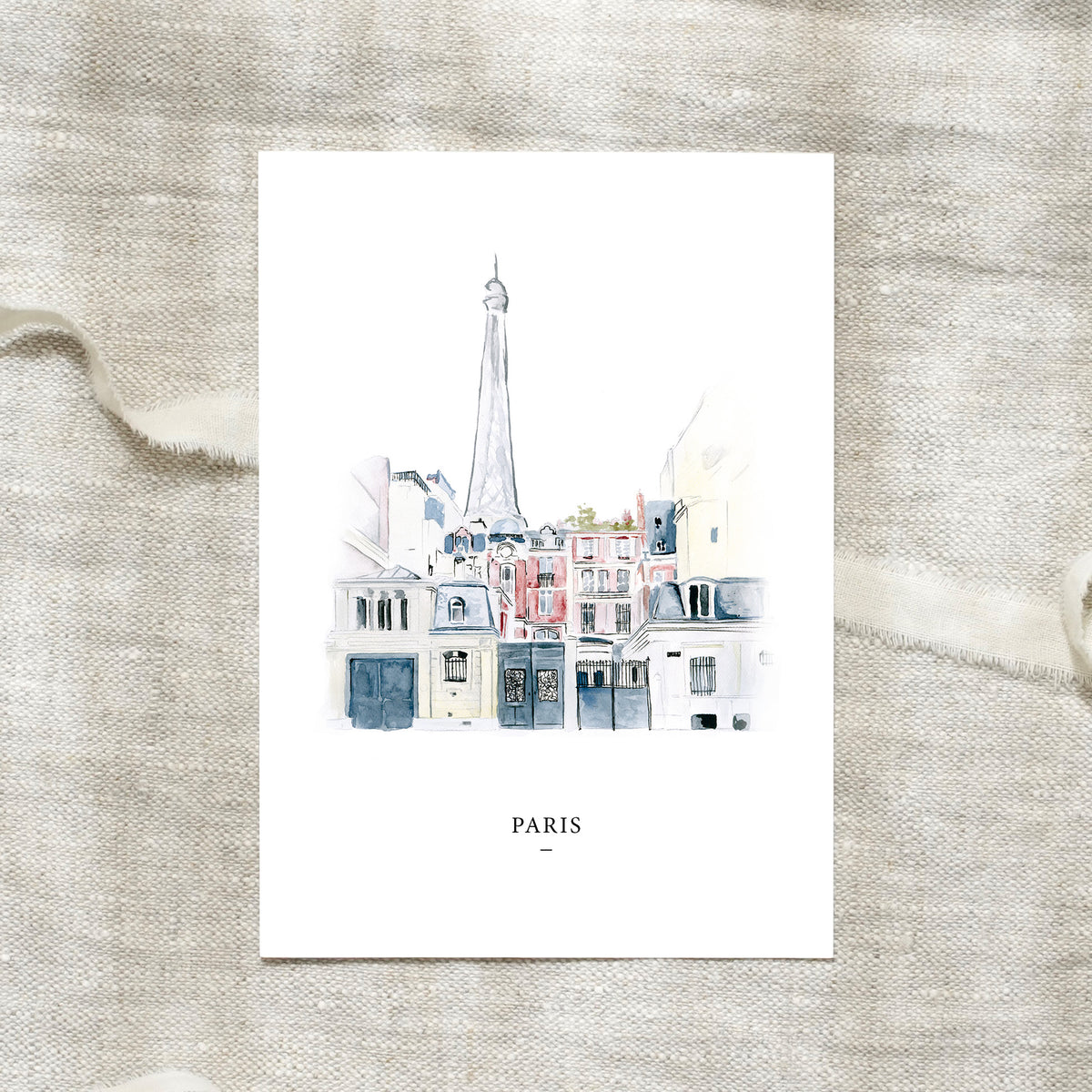 Postkarte -  Places - Paris