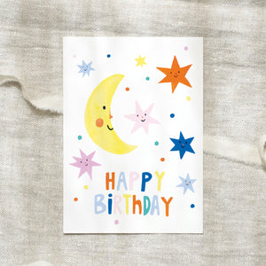 Postkarte · Happy Birthday Universe