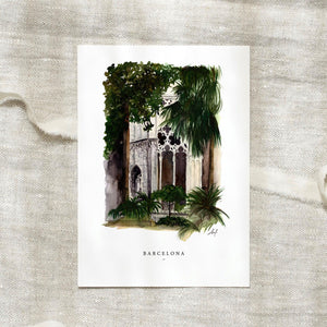 Postkarte -  Places - Barcelona